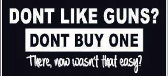 dont like guns