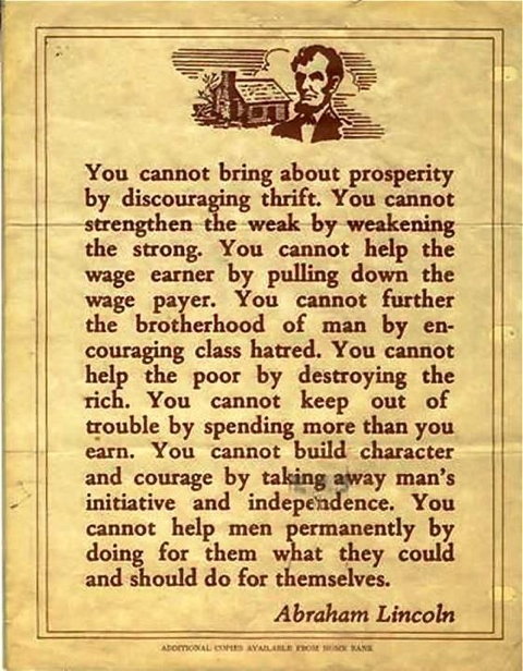 Lincoln quote