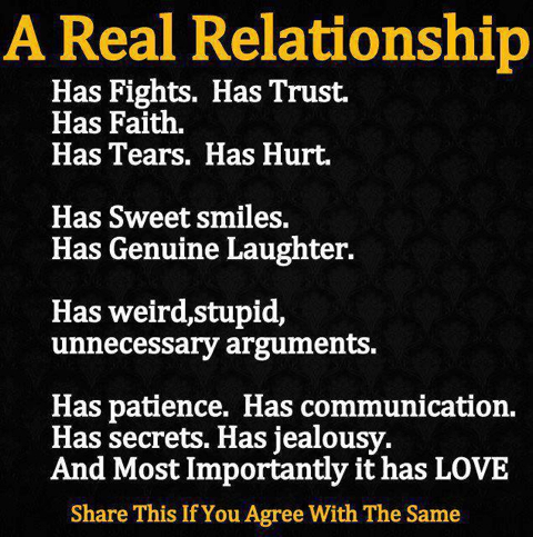 REAL RELATIONSHIP