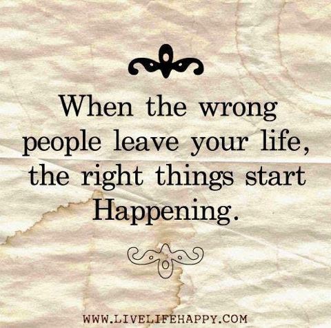 wrong people in your life