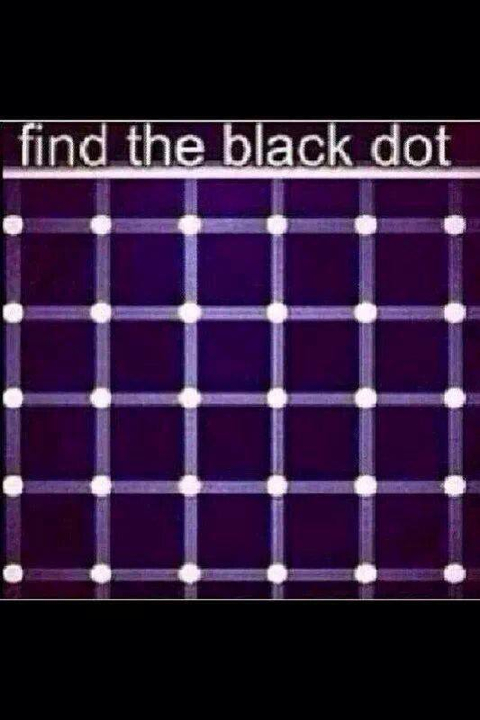 find the black dot